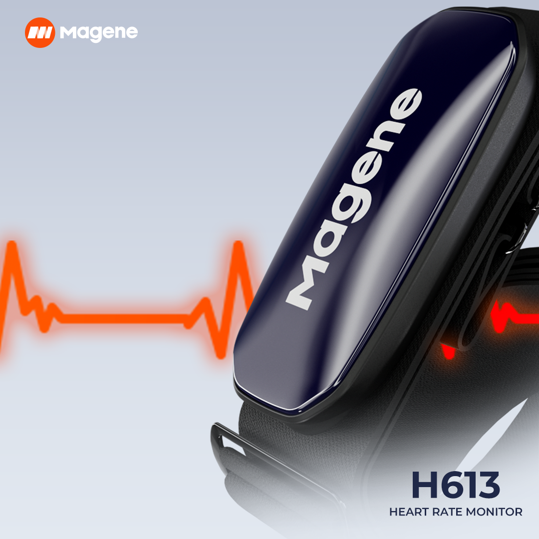 Breath Rate Monitor - Magene H613 Heart Rate Monitor Split