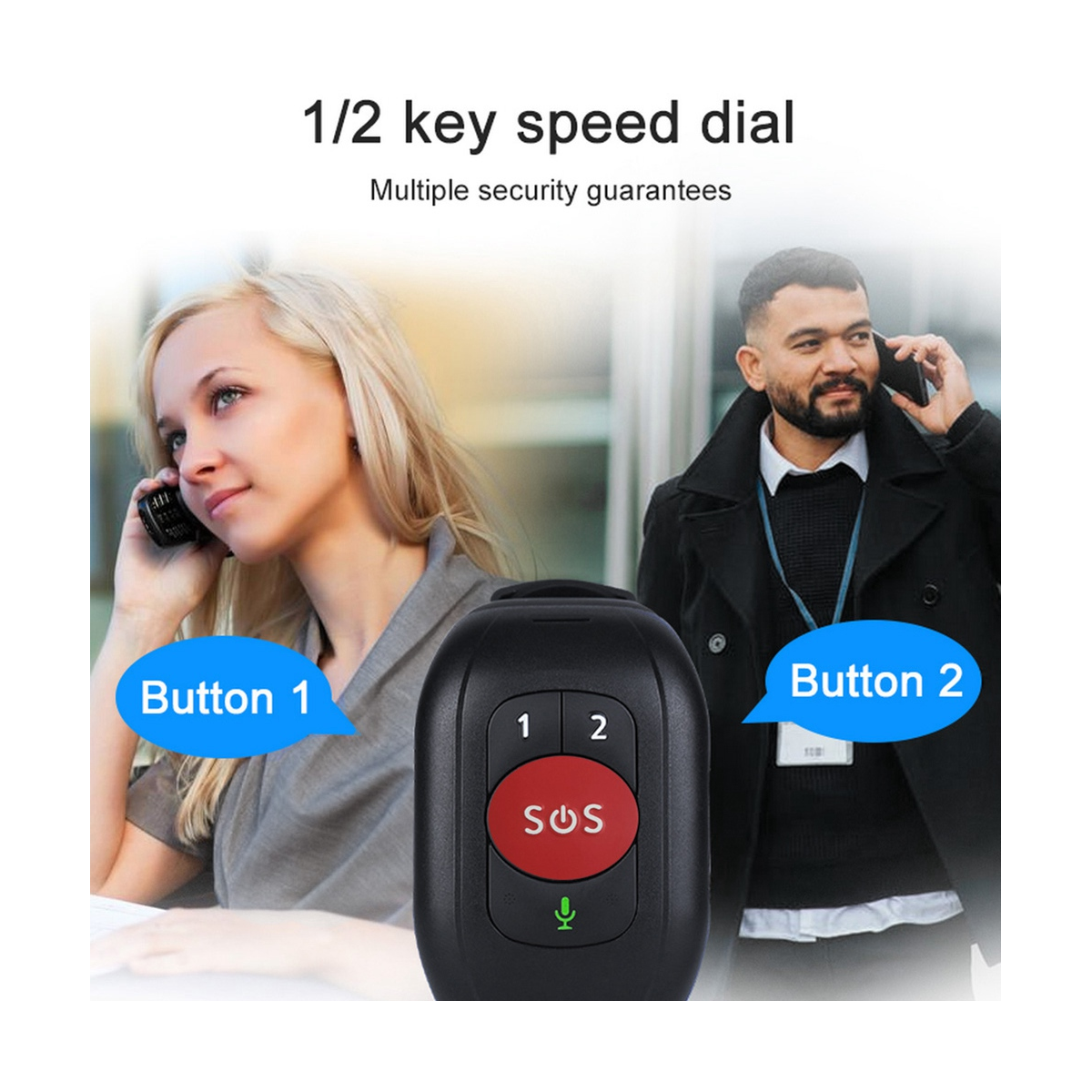 Elder 4G LTE GPS Tracker Brace - Fall Detection Watch บทวิจารณ์และราคา