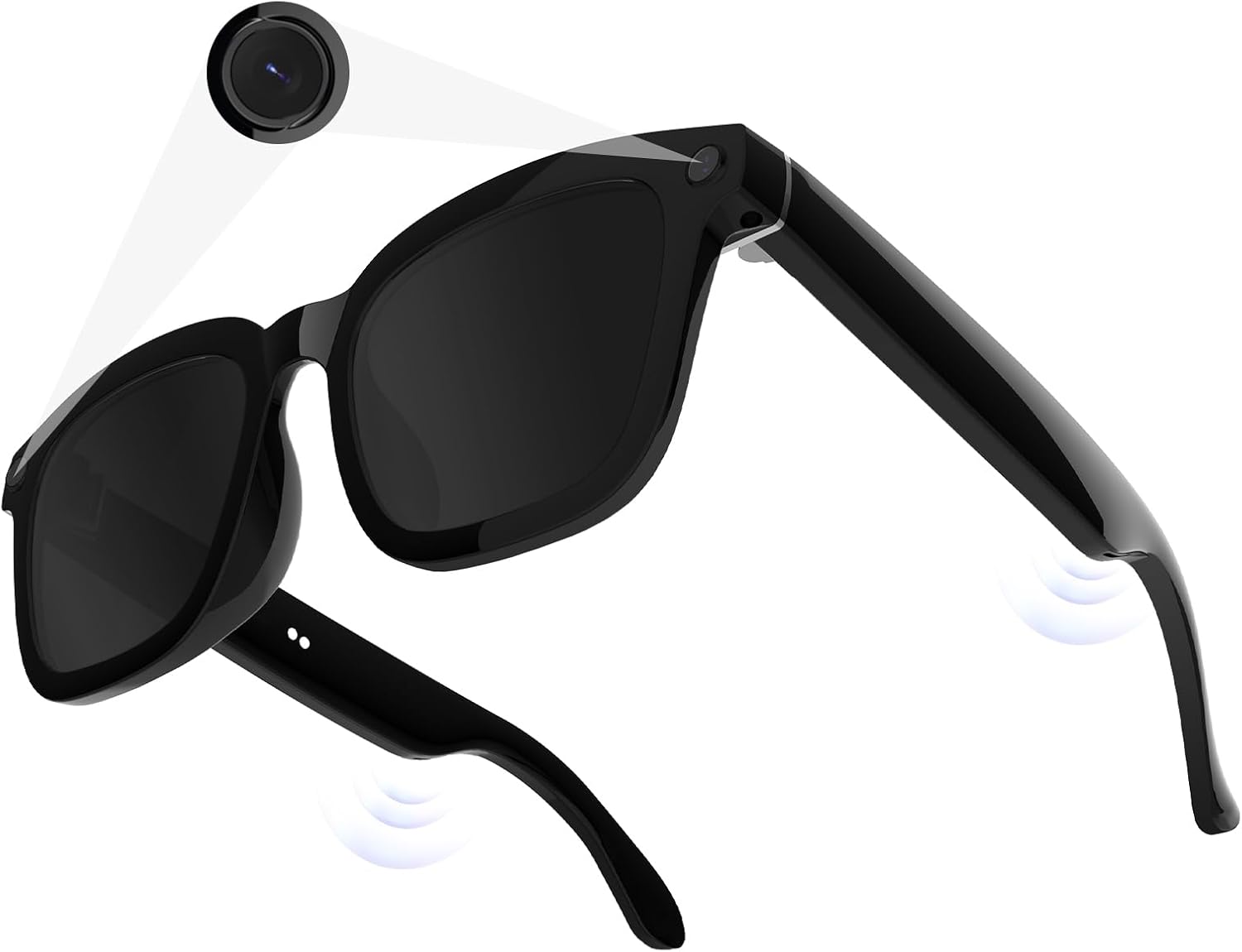 AI Smart Camera Glasses 1080P  - Smart Glasses Lens บทวิจารณ์และราคา