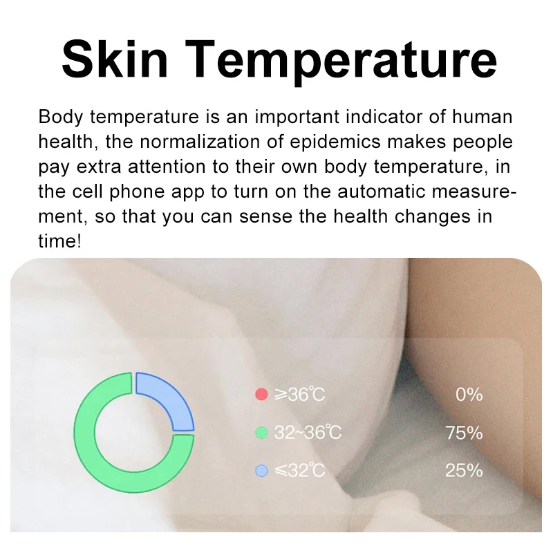 Smart Ring with Charging Case  - Temperature Ring Skin บทวิจารณ์และราคา