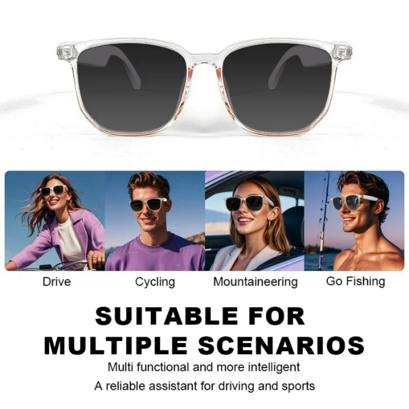 1 pair AI smart glasses Blueto - Smart Glasses Lens บทวิจารณ์และราคา