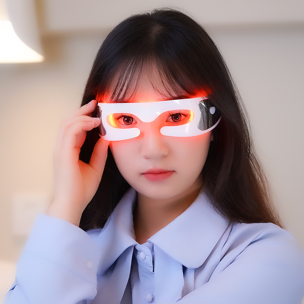 LED Eyecare Mask Device EMS Si - Light Therapy Glasses บทวิจารณ์และราคา