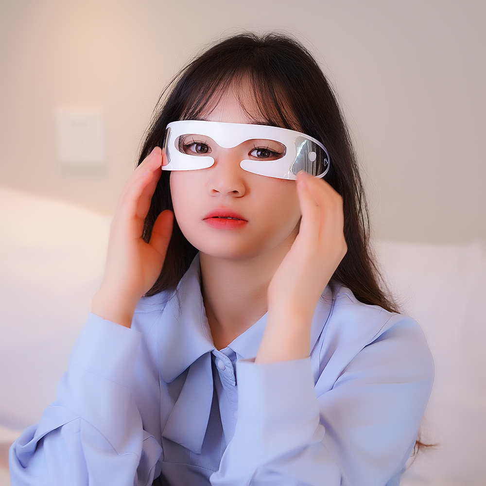 LED Eyecare Mask Device EMS Si - Light Therapy Glasses บทวิจารณ์และราคา