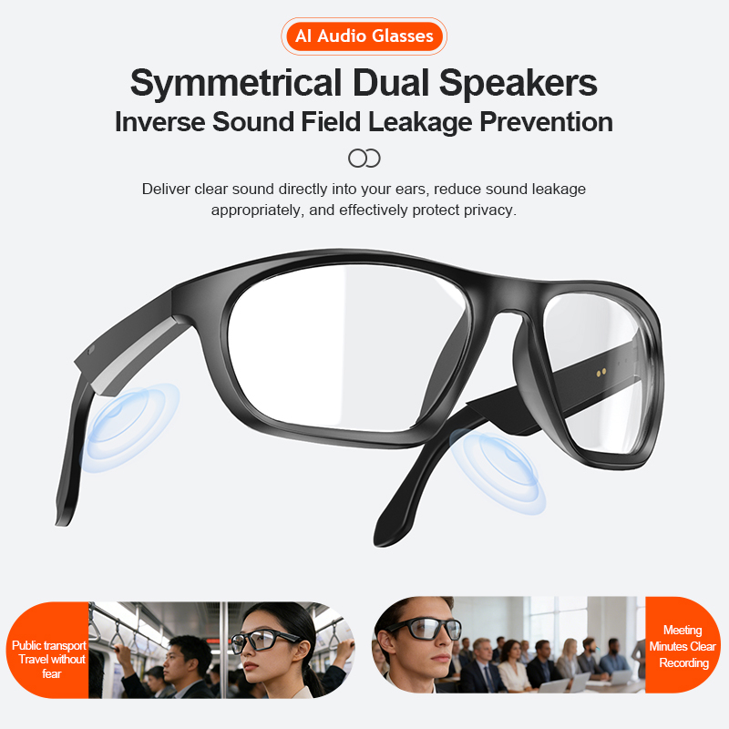 4KHD AI Camera Glasses 800MP P - Smart Glasses Lens บทวิจารณ์และราคา