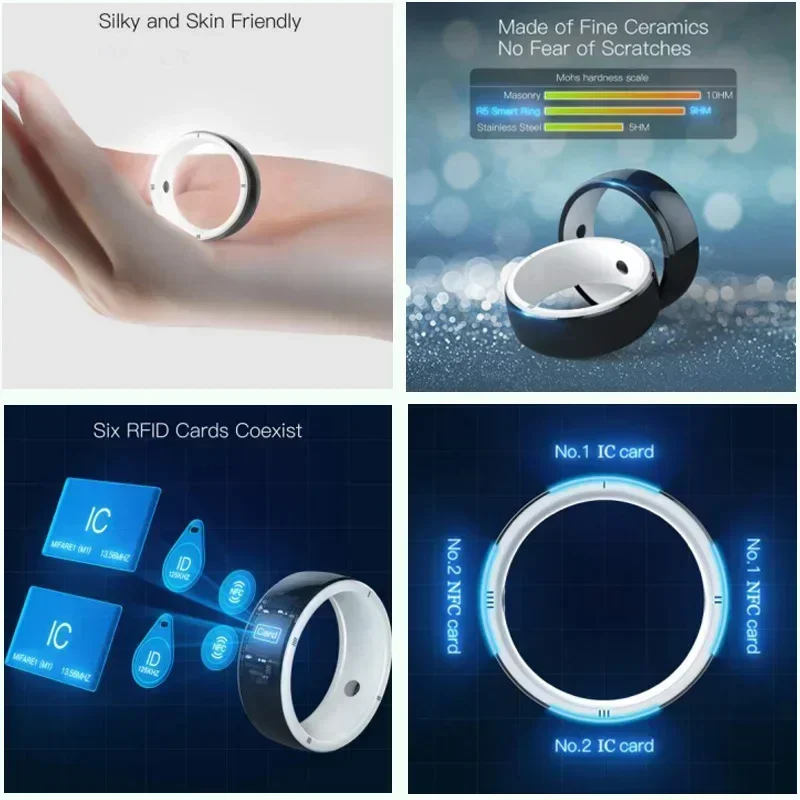 Smart Ring 6 RFID Cards Disk S - Smart Ring Nfc Pay บทวิจารณ์และราคา