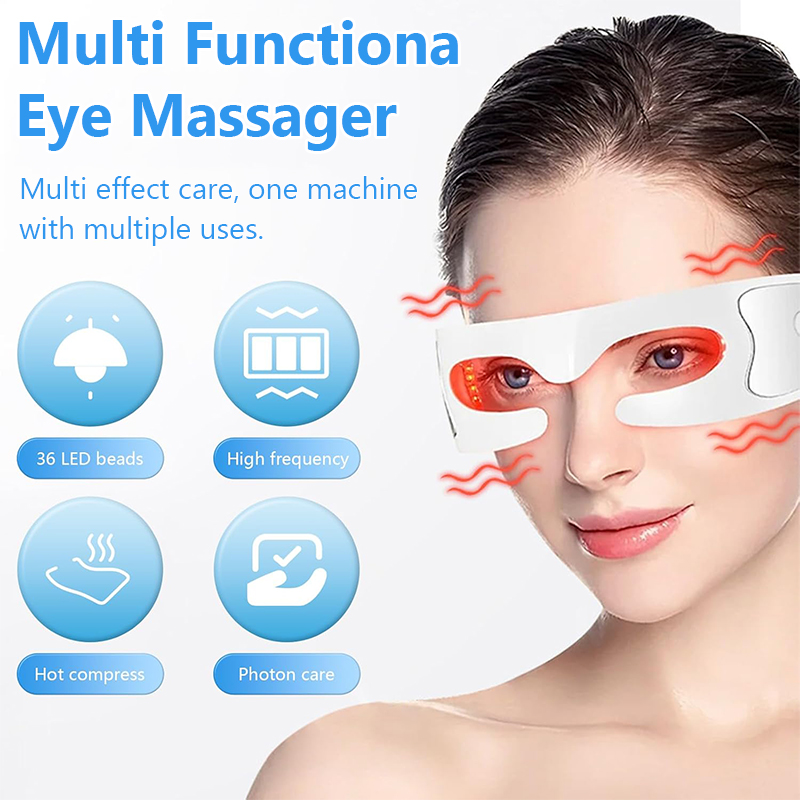 Red Light Theraphy Eye Massage - Light Therapy Glasses บทวิจารณ์และราคา