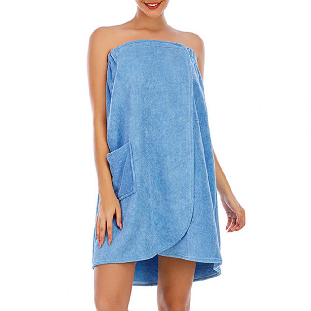 Women Dressing Gown Luxurious  - Smart Knee Wrap บทวิจารณ์และราคา