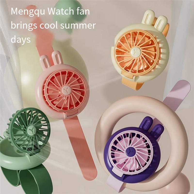 Wristband Fan 300Mah Kids Mini - Breath Rate Monitor บทวิจารณ์และราคา