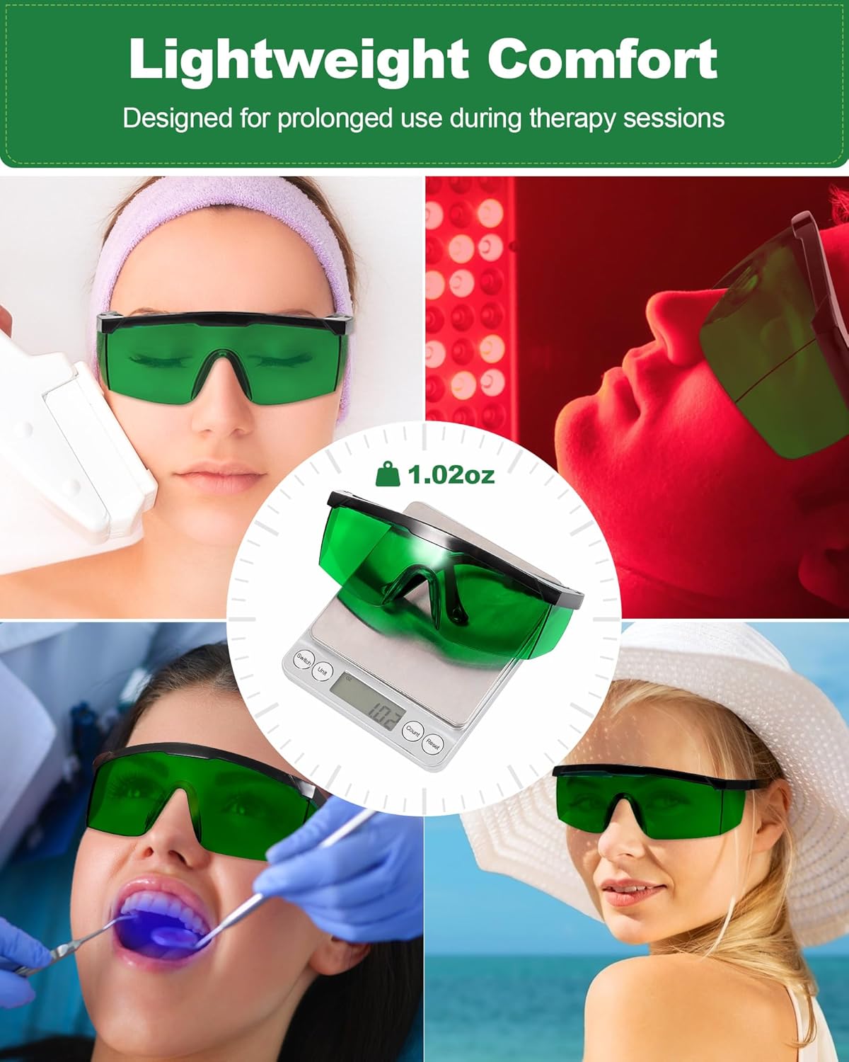 Red Light Therapy Glasses Eye  - Light Therapy Glasses บทวิจารณ์และราคา