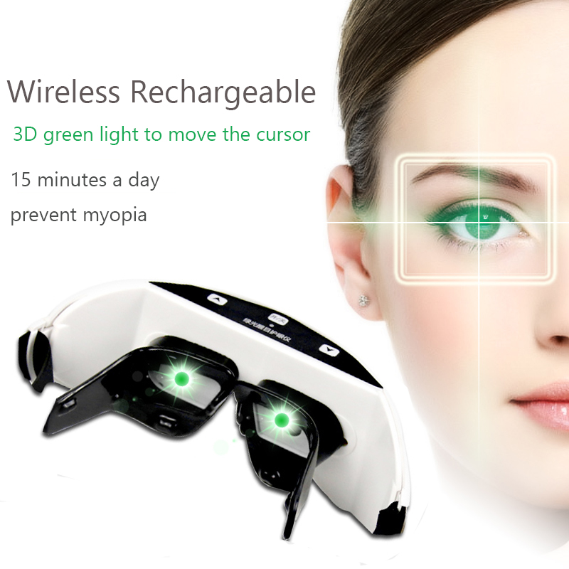 Wireless 3D Rechargeable Green - Light Therapy Glasses บทวิจารณ์และราคา