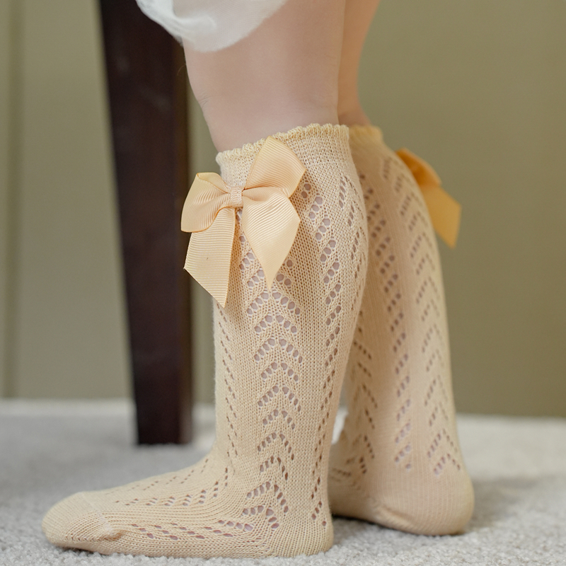 1 Pairs Summer Fashion Bow Bab - Baby Sock Oximeter บทวิจารณ์และราคา
