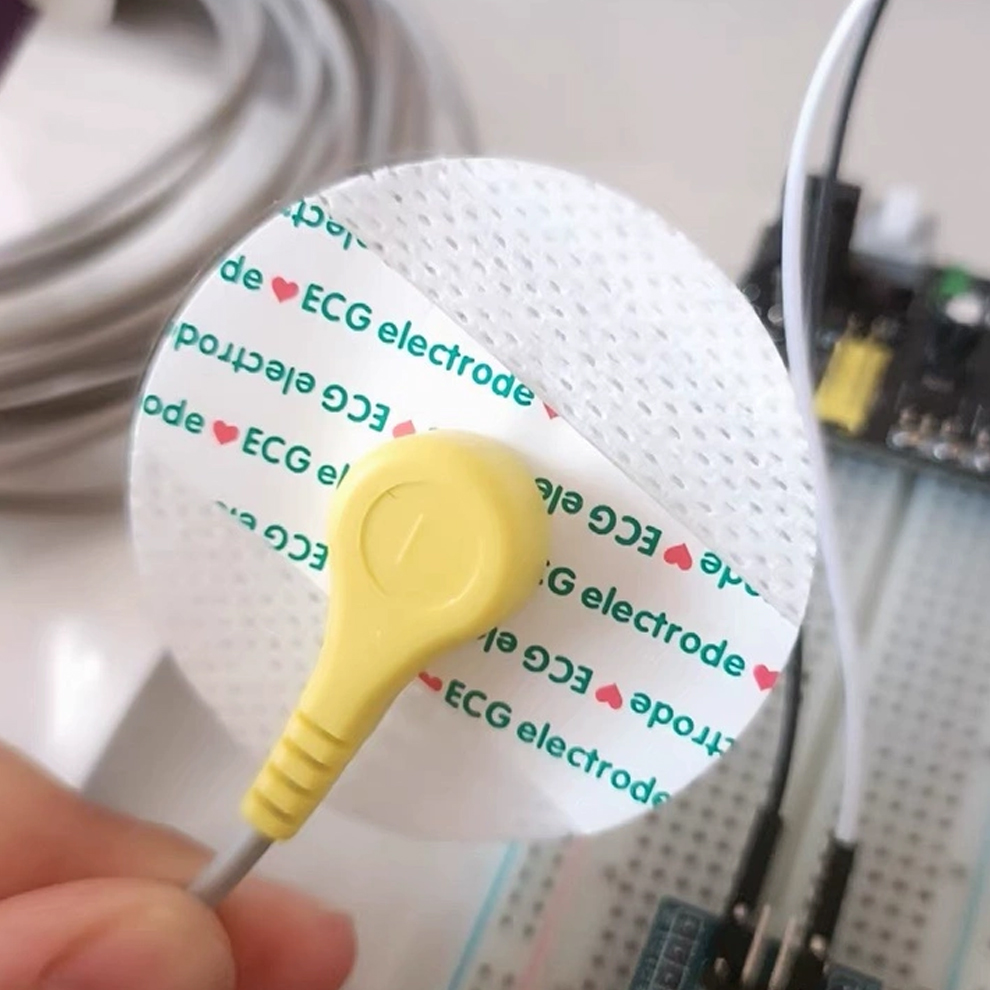 50-500pcs Medical Disposable E - Ecg Patch Monitor บทวิจารณ์และราคา