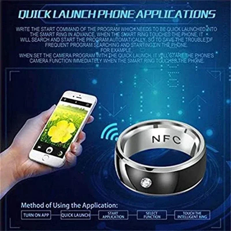 Smart Ring Wearable Technology - Smart Ring Nfc Pay บทวิจารณ์และราคา