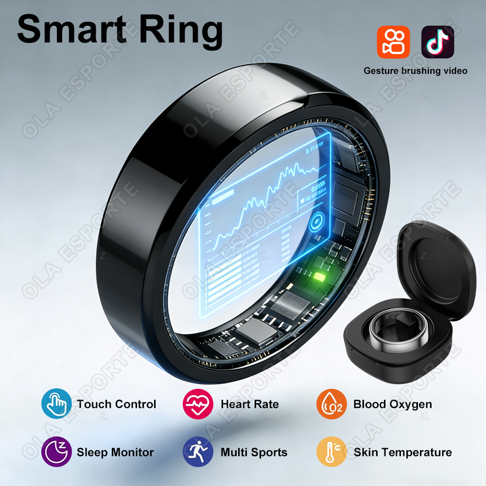 Smart Ring For Men Women Touch - Temperature Ring Skin บทวิจารณ์และราคา