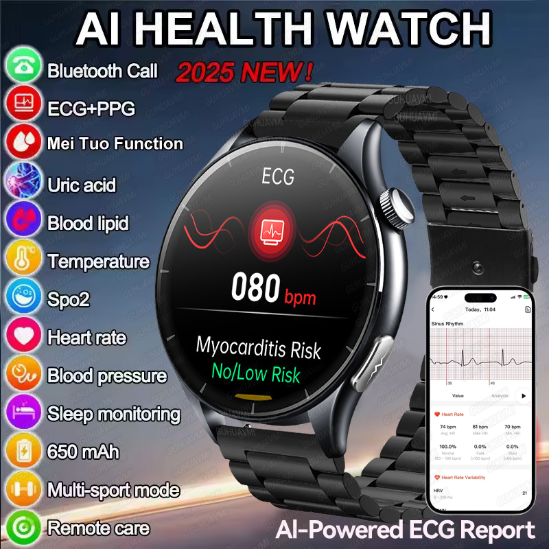 ECG Health Diagnosis Smart Wat - Fatigue Band Monitor บทวิจารณ์และราคา