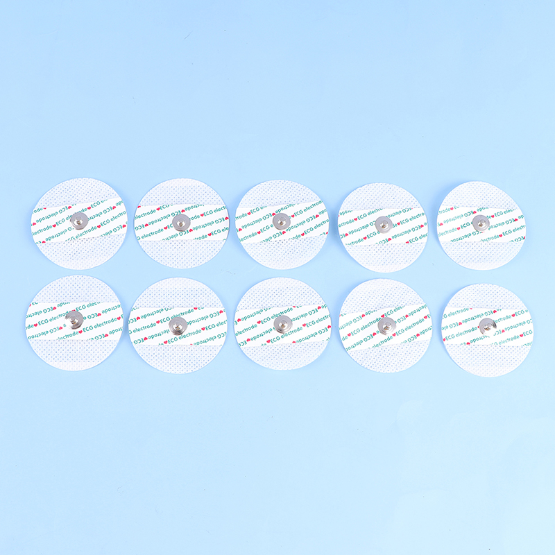 10Pcs Non-Woven ECG Electrode  - Ecg Patch Monitor บทวิจารณ์และราคา