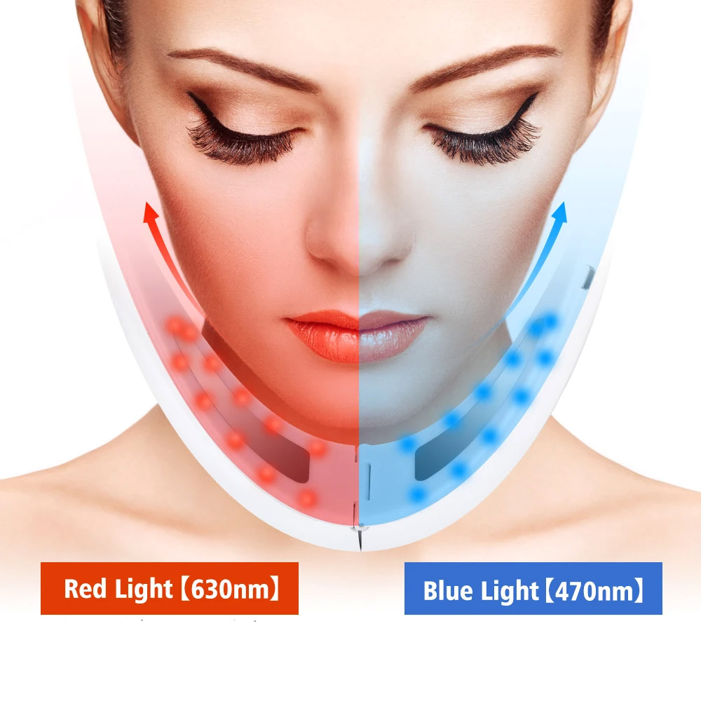 EMS V Shape Lift Belt Facial L - Galvanic Skin Sensor บทวิจารณ์และราคา